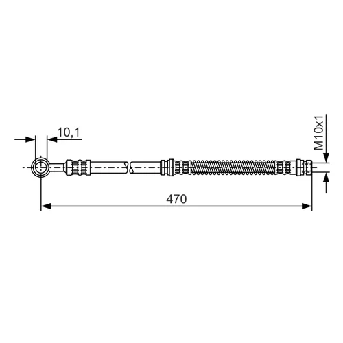 Brzdová hadica BOSCH 1 987 476 775 - obr. 4
