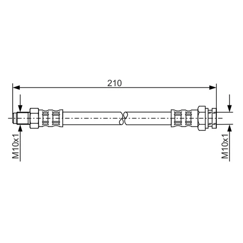 Brzdová hadica BOSCH 1 987 476 877