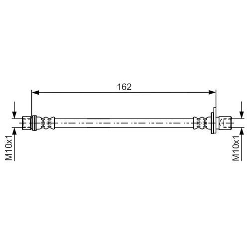 Brzdová hadica BOSCH 1 987 481 638
