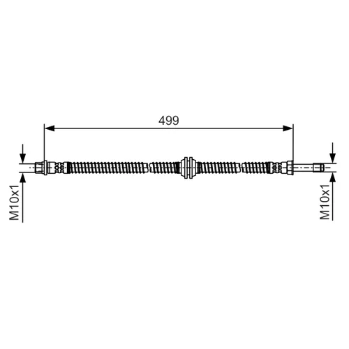 Brzdová hadica BOSCH 1 987 481 A03 - obr. 4