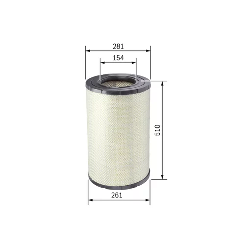 Vzduchový filter BOSCH F 026 400 514 - obr. 4