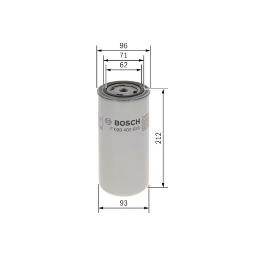 Palivový filter BOSCH F 026 402 035 - obr. 4