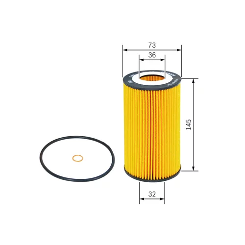 Olejový filter BOSCH F 026 407 007 - obr. 4