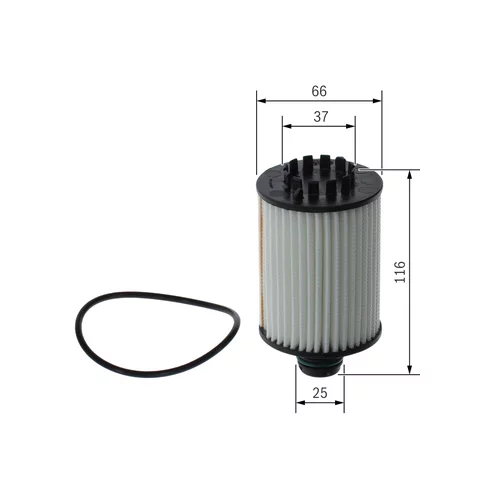 Olejový filter BOSCH F 026 407 335 - obr. 4