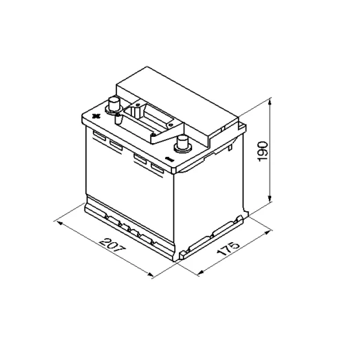 Štartovacia batéria BOSCH 0 092 S30 030 - obr. 5