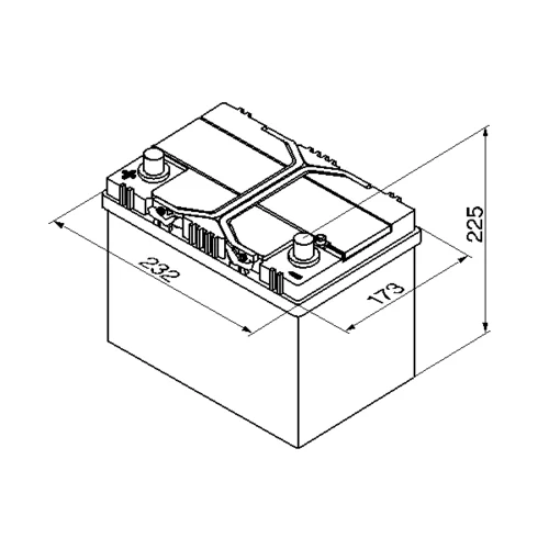 Štartovacia batéria BOSCH 0 092 S40 250 - obr. 5