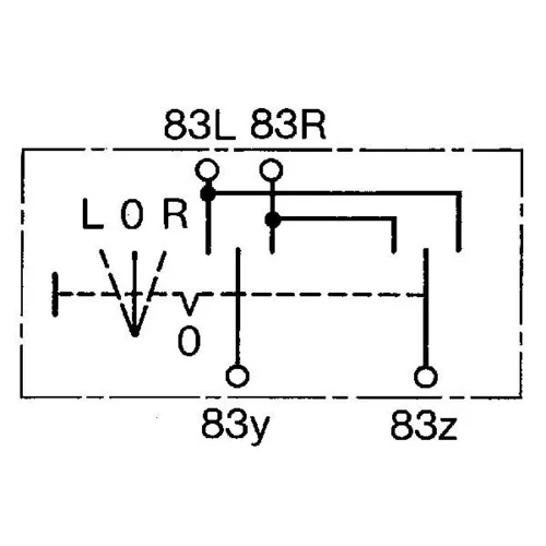 Spínač elektrického otvárania okien BOSCH 0 343 302 003 - obr. 4