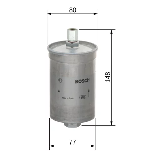 Palivový filter BOSCH 0 450 905 203