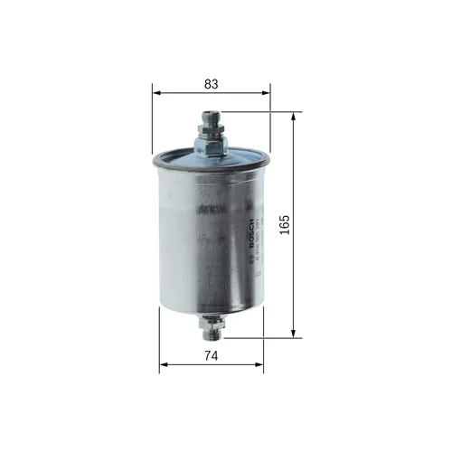 Palivový filter BOSCH 0 450 905 281 - obr. 4