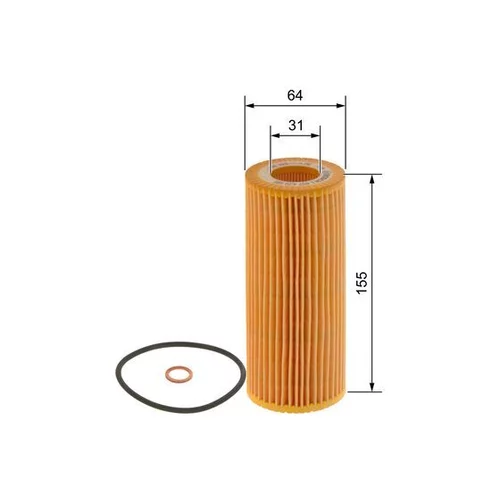 Olejový filter BOSCH 1 457 429 185 - obr. 4