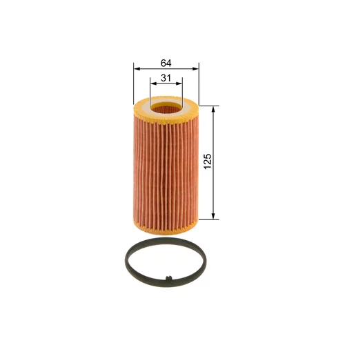 Olejový filter 1 457 429 243 /BOSCH/ - obr. 4