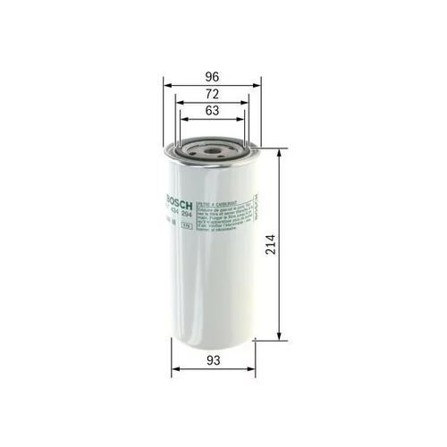 Palivový filter BOSCH 1 457 434 294 - obr. 4