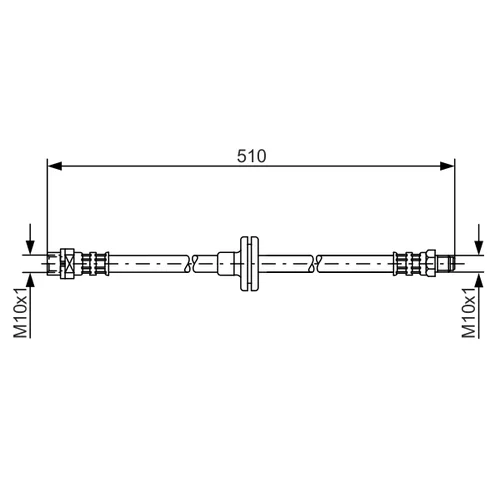 Brzdová hadica BOSCH 1 987 476 056 - obr. 4