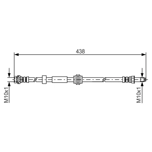 Brzdová hadica BOSCH 1 987 476 181 - obr. 4