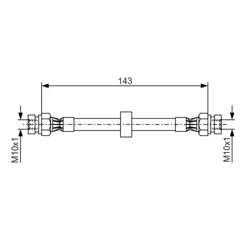 Brzdová hadica BOSCH 1 987 476 697 - obr. 4