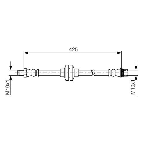 Brzdová hadica BOSCH 1 987 481 567 - obr. 4