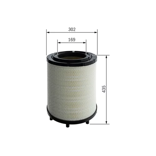 Vzduchový filter BOSCH F 026 400 620 - obr. 4