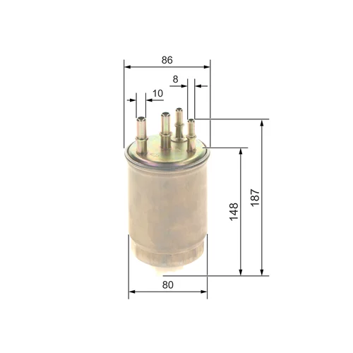 Palivový filter BOSCH F 026 402 244 - obr. 4