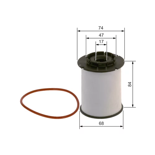 Palivový filter BOSCH F 026 402 356