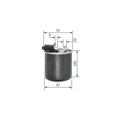 Palivový filter F 026 402 838 /BOSCH/ - obr. 4