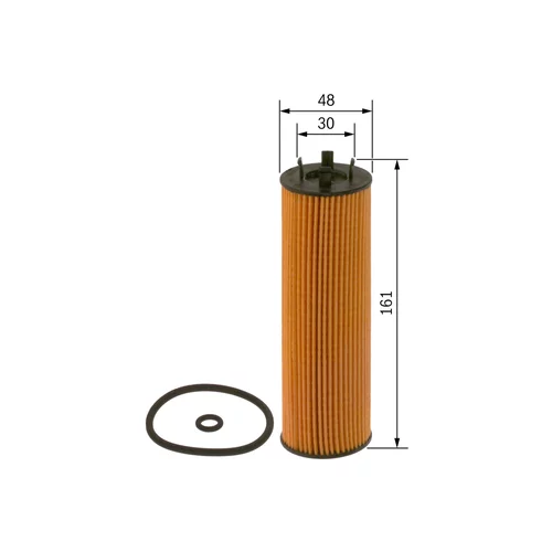 Olejový filter BOSCH F 026 407 327 - obr. 4