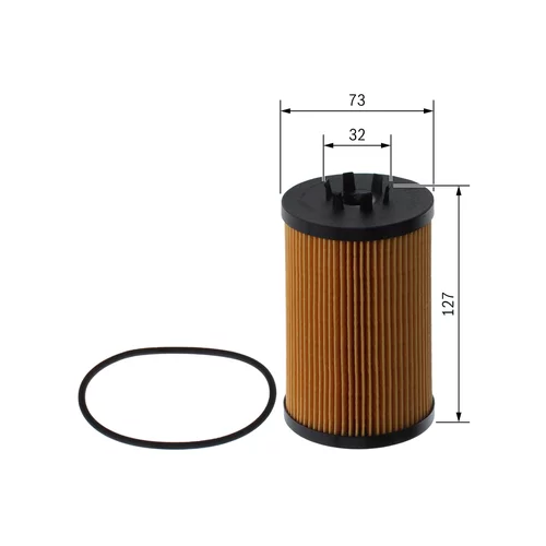 Olejový filter BOSCH F 026 407 341 - obr. 4