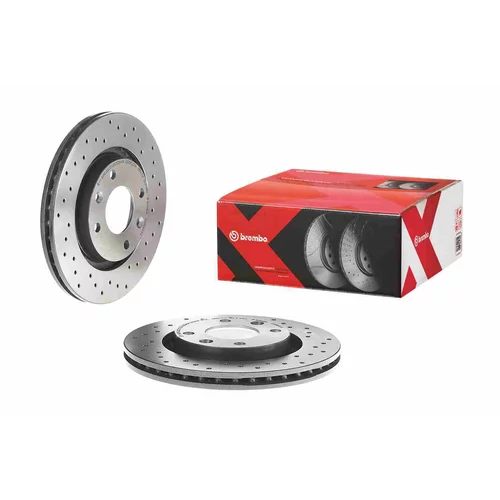 Brzdový kotúč BREMBO 09.8695.1X - obr. 1