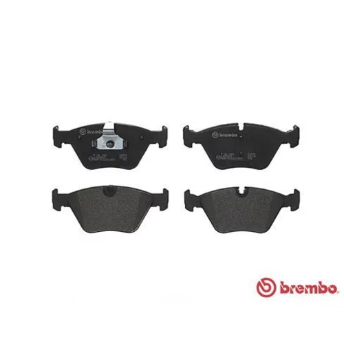 Sada brzdových platničiek kotúčovej brzdy BREMBO P 06 042 - obr. 1