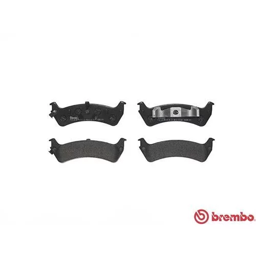 Sada brzdových platničiek kotúčovej brzdy P 24 042 /BREMBO/ - obr. 1