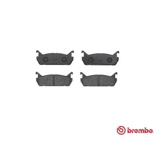 Sada brzdových platničiek kotúčovej brzdy BREMBO P 49 015 - obr. 1