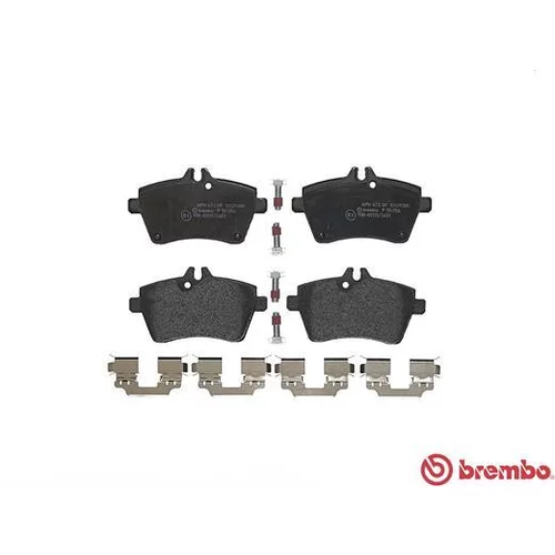 Sada brzdových platničiek kotúčovej brzdy BREMBO P 50 054 - obr. 1