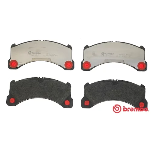 Sada brzdových platničiek kotúčovej brzdy BREMBO P 65 033 - obr. 1