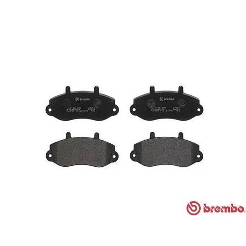 Sada brzdových platničiek kotúčovej brzdy BREMBO P 68 025 - obr. 1