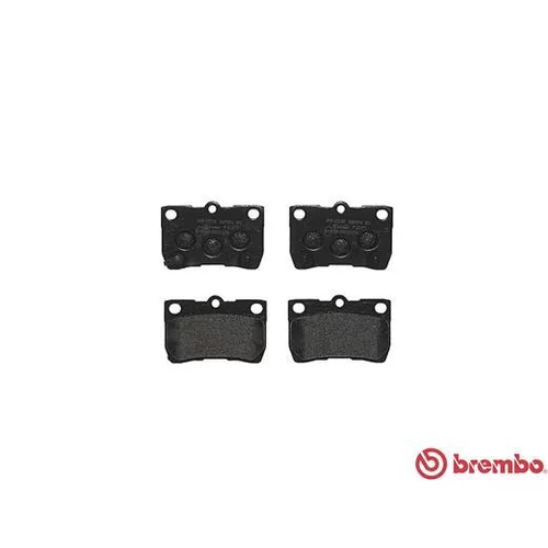 Sada brzdových platničiek kotúčovej brzdy BREMBO P 83 073 - obr. 1