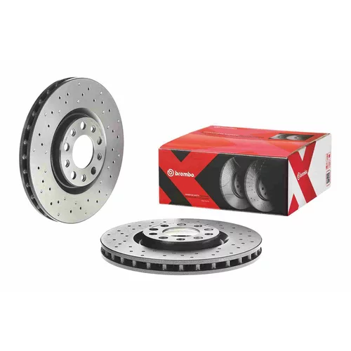 Brzdový kotúč BREMBO 09.9363.2X - obr. 1