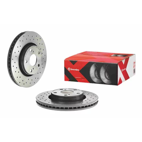 Brzdový kotúč BREMBO 09.B043.1X - obr. 1