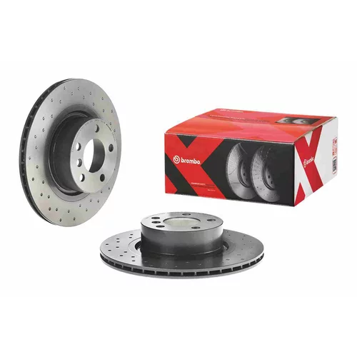 Brzdový kotúč BREMBO 09.B569.1X