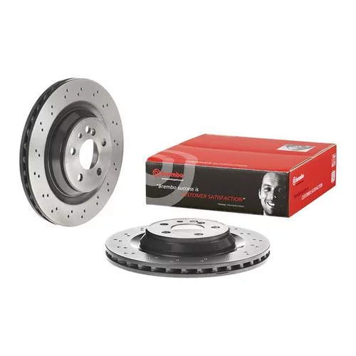 Brzdový kotúč BREMBO 09.B842.21 - obr. 1