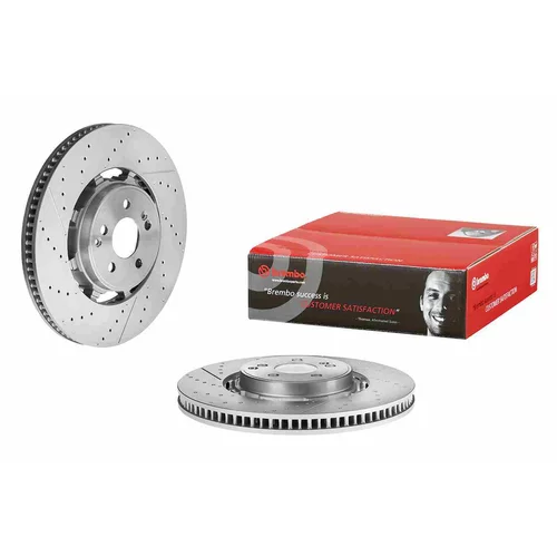 Brzdový kotúč BREMBO 09.D411.33 - obr. 1