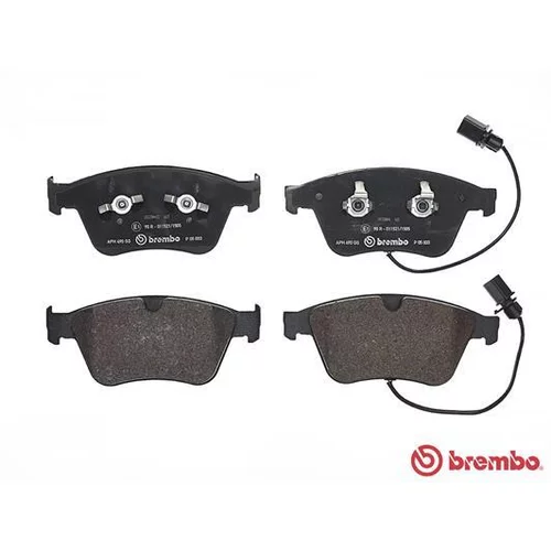 Sada brzdových platničiek kotúčovej brzdy BREMBO P 05 003 - obr. 1