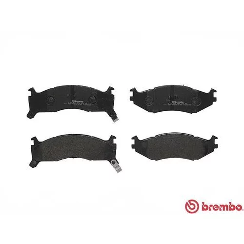 Sada brzdových platničiek kotúčovej brzdy BREMBO P 11 006 - obr. 1