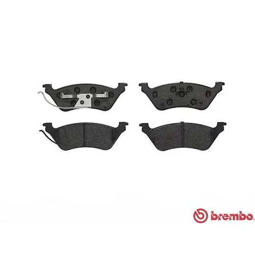 Sada brzdových platničiek kotúčovej brzdy BREMBO P 11 014 - obr. 1