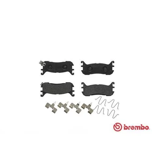 Sada brzdových platničiek kotúčovej brzdy BREMBO P 49 021 - obr. 1