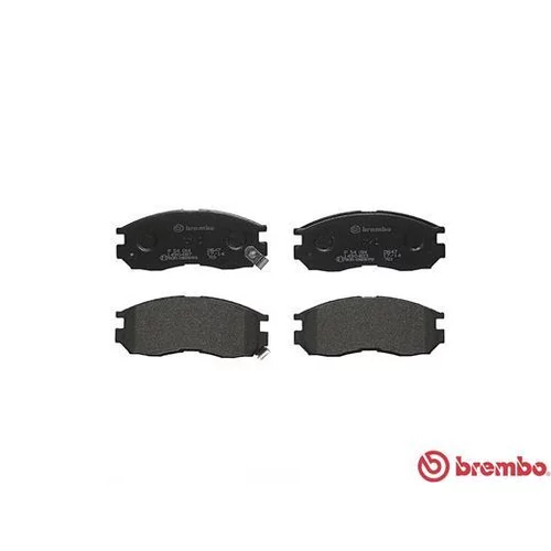 Sada brzdových platničiek kotúčovej brzdy BREMBO P 54 014 - obr. 1