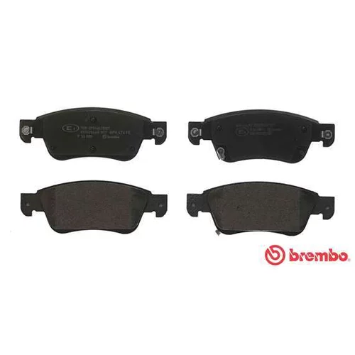 Sada brzdových platničiek kotúčovej brzdy P 56 080 /BREMBO/ - obr. 1