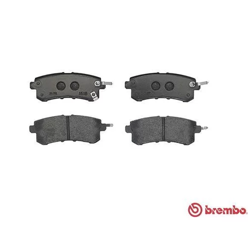 Sada brzdových platničiek kotúčovej brzdy BREMBO P 56 082 - obr. 1