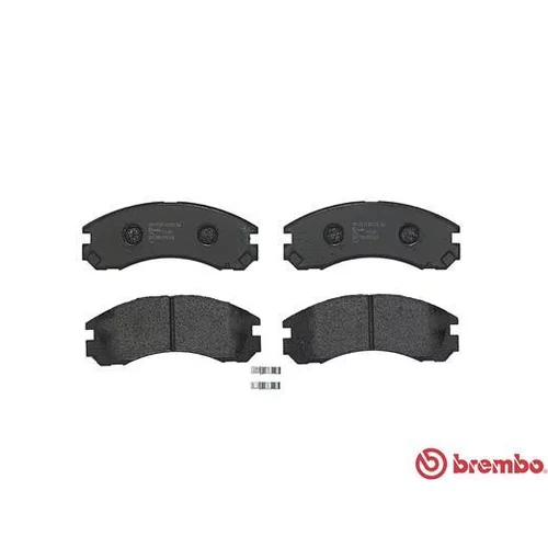 Sada brzdových platničiek kotúčovej brzdy BREMBO P 61 089 - obr. 1