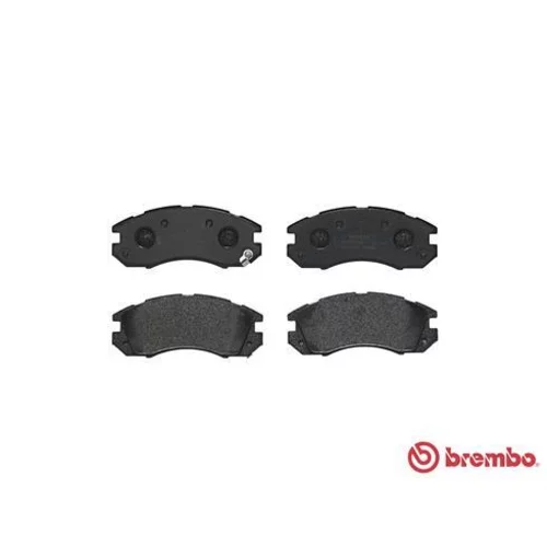 Sada brzdových platničiek kotúčovej brzdy BREMBO P 78 004 - obr. 1