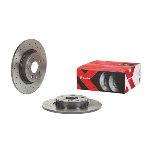 Brzdový kotúč BREMBO 08.C208.1X - obr. 1