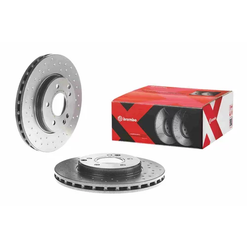 Brzdový kotúč BREMBO 09.8411.1X - obr. 1